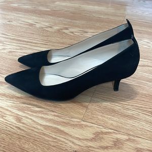 EVERLANE The Editor Heels, Black, 7.5